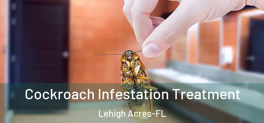 Cockroach Infestation Treatment Lehigh Acres-FL