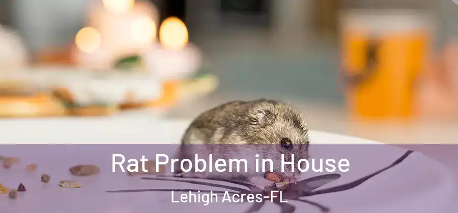 Rat Problem in House Lehigh Acres-FL