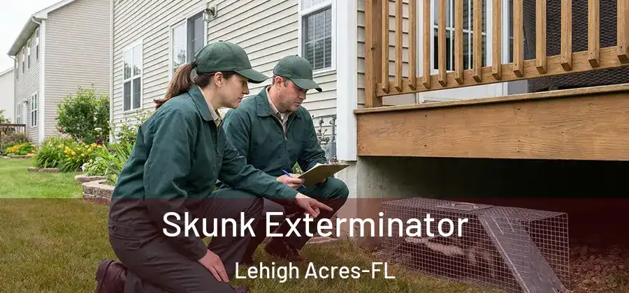  Skunk Exterminator Lehigh Acres-FL